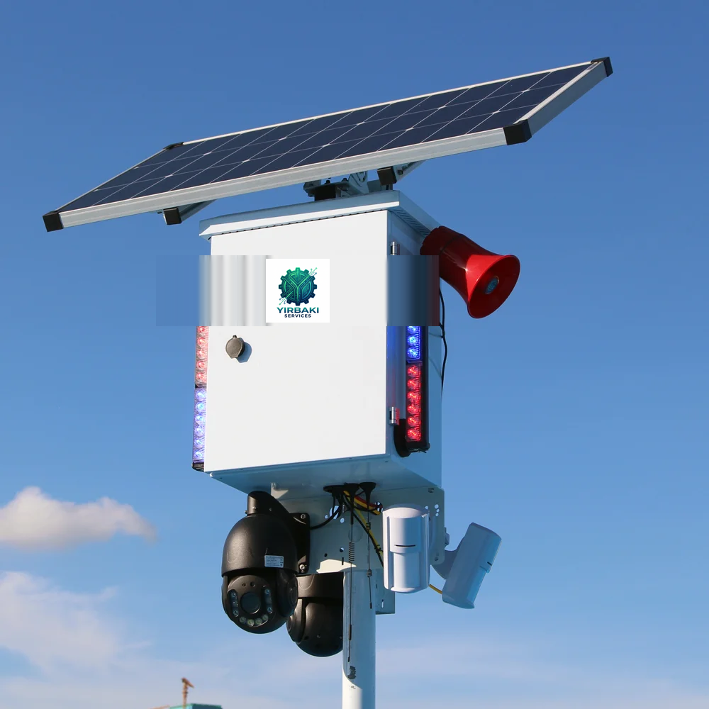 Caméra de surveillance solaire autonome Yirbaki Services