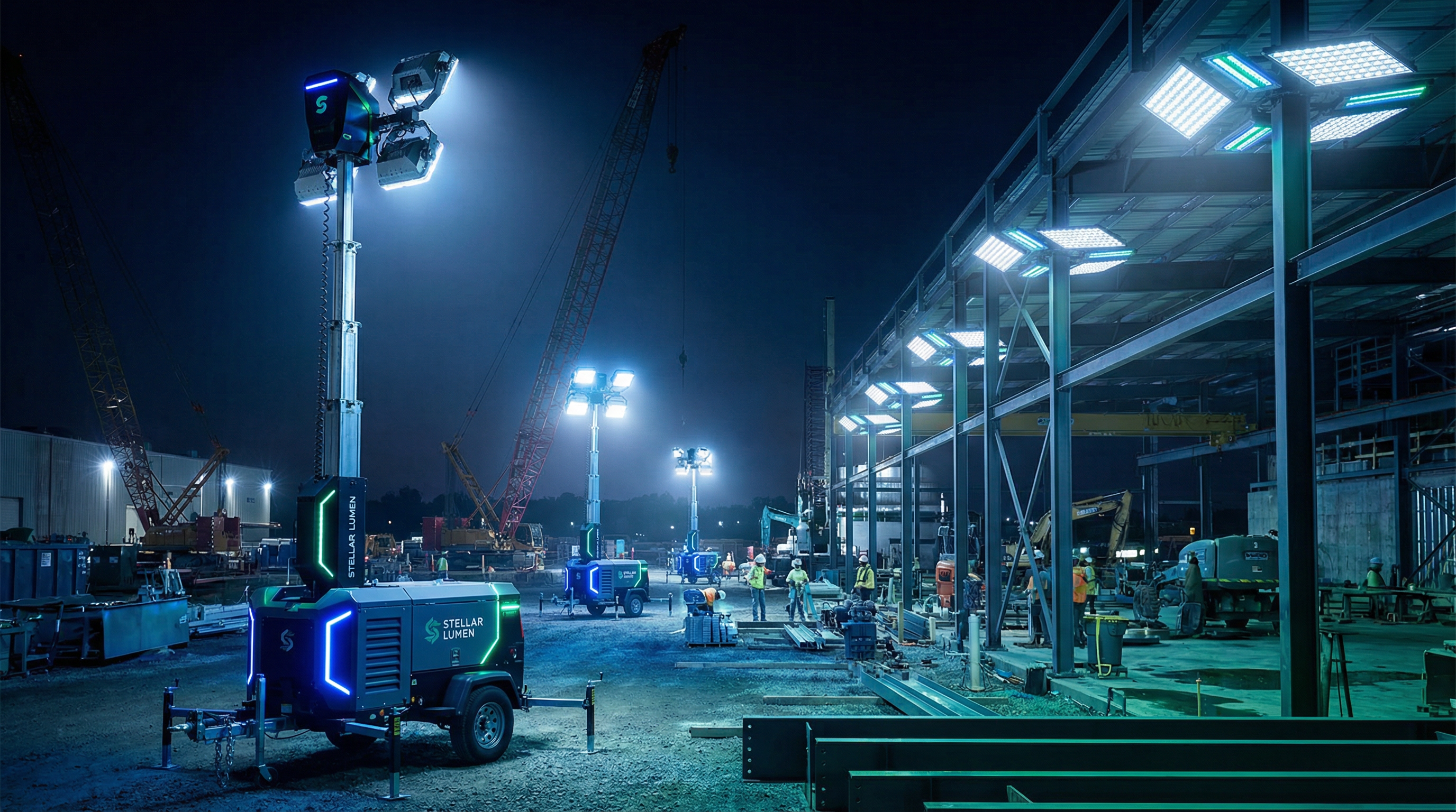 Éclairage Industriel Mobile et Fixe